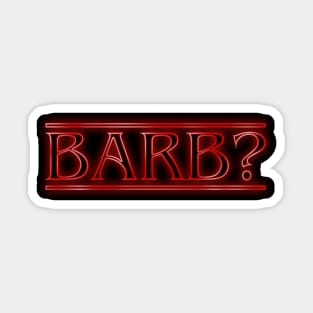 Barb? Sticker